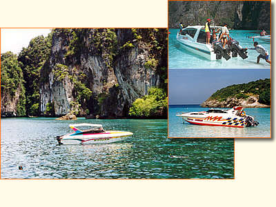 Inseln um Phuket Thailand